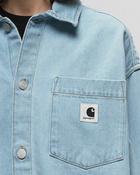 Carhartt Wip Wmns Alta Shirt Jac Blue - Womens - Shirts & Blouses