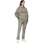 Essentials Khaki Pullover Logo Hoodie
