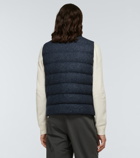 Herno - Wool and silk-blend padded vest