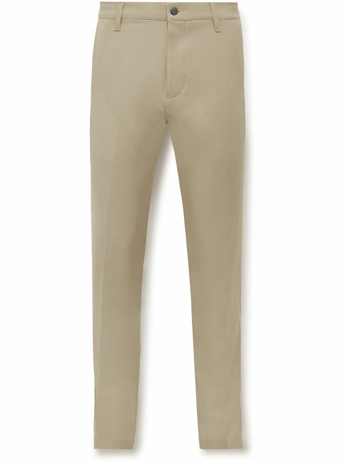 Photo: adidas Golf - Ultimate365 Slim-Fit Straight-Leg Recycled-Twill Golf Trousers - Neutrals
