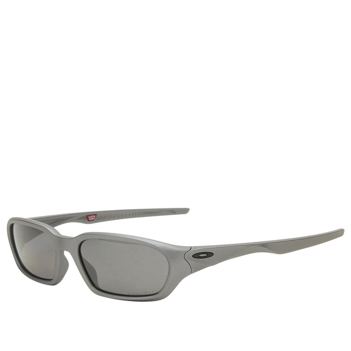 Photo: Oakley Terraforma Sunglasses in Titanium/Prizm Black Polarized 