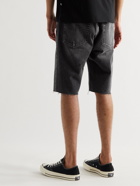 FRAME - L'Homme Slim-Fit Distressed Denim Shorts - Black - 30