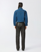 Pinko Reimagine By Pinko X Patrick Mc Dowell Denim Jacket With Horse Print Rinse Wash