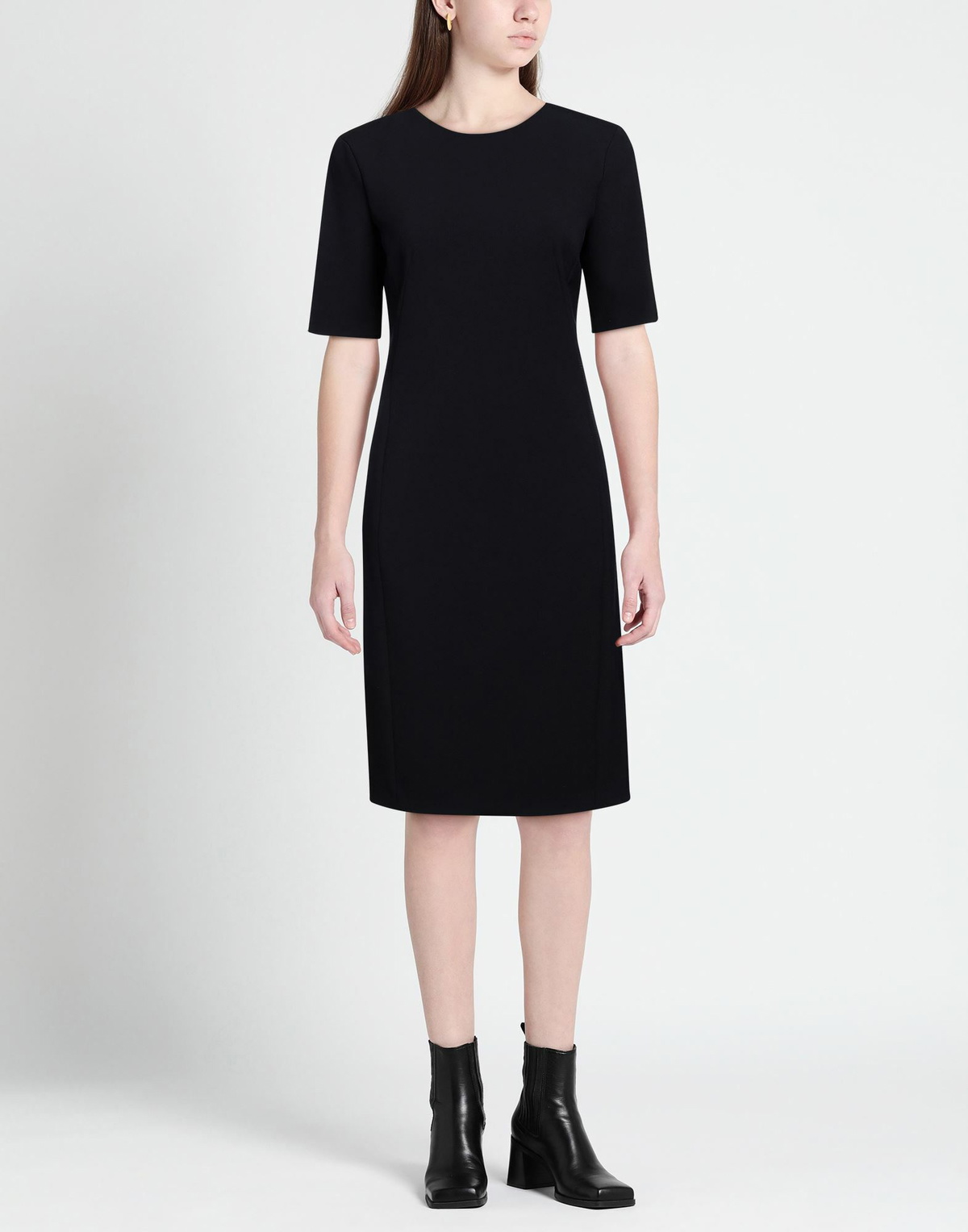 Peserico Womens Midi dress Midnight in Blue
