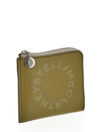 Stella Mccartney Logo Zip Card Holder