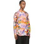 Comme des Garcons Shirt Multicolor Futura Edition Print Shirt