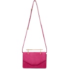 M2Malletier Pink Suede Indre Bag