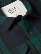 Alex Mill - Checked Wool Chore Jacket - Blue