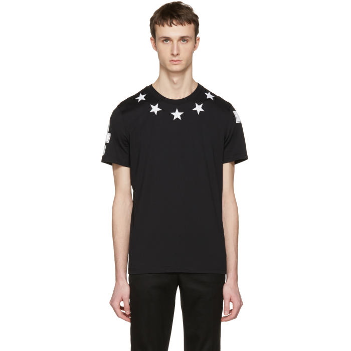 Photo: Givenchy Black 74 Stars T-Shirt