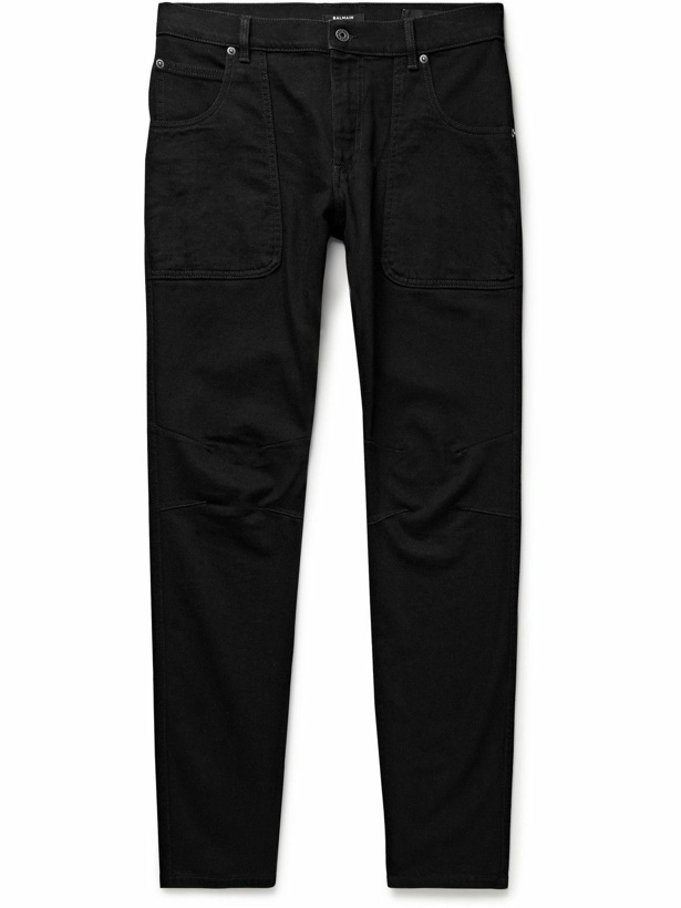 Photo: Balmain - Slim-Fit Jeans - Black