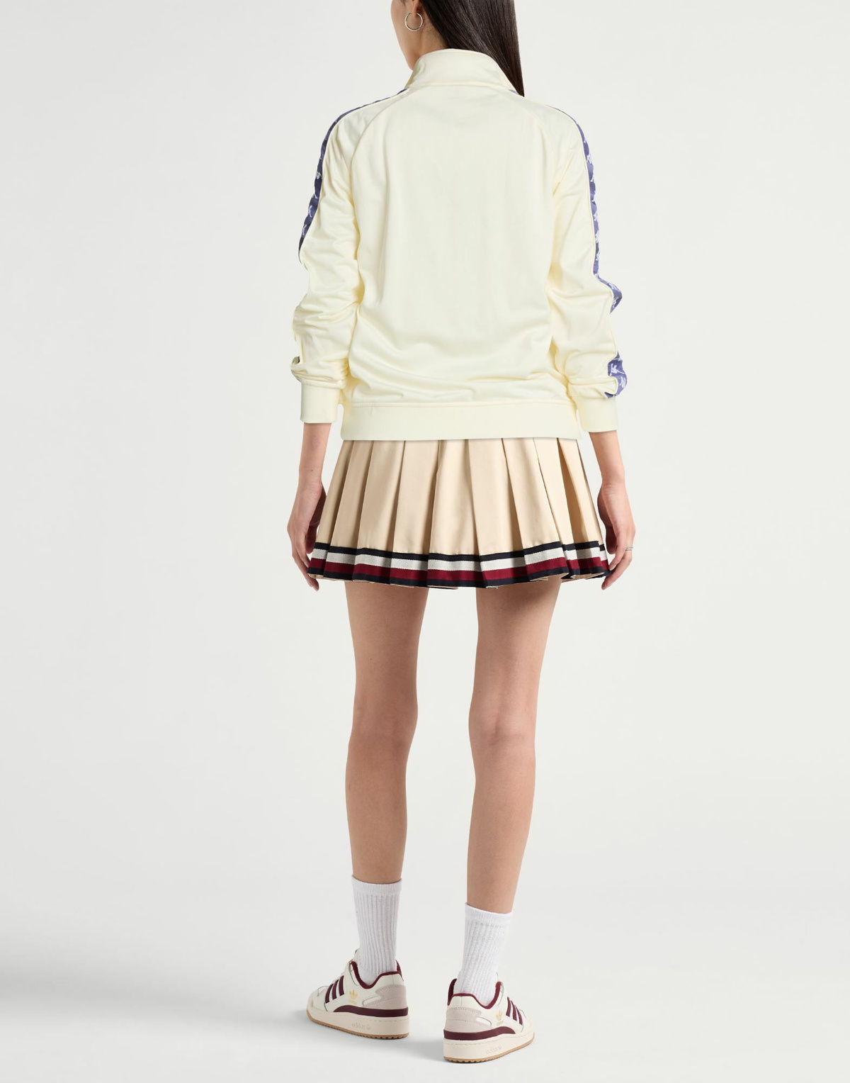 Kappa Womens Sweatshirt Ivory