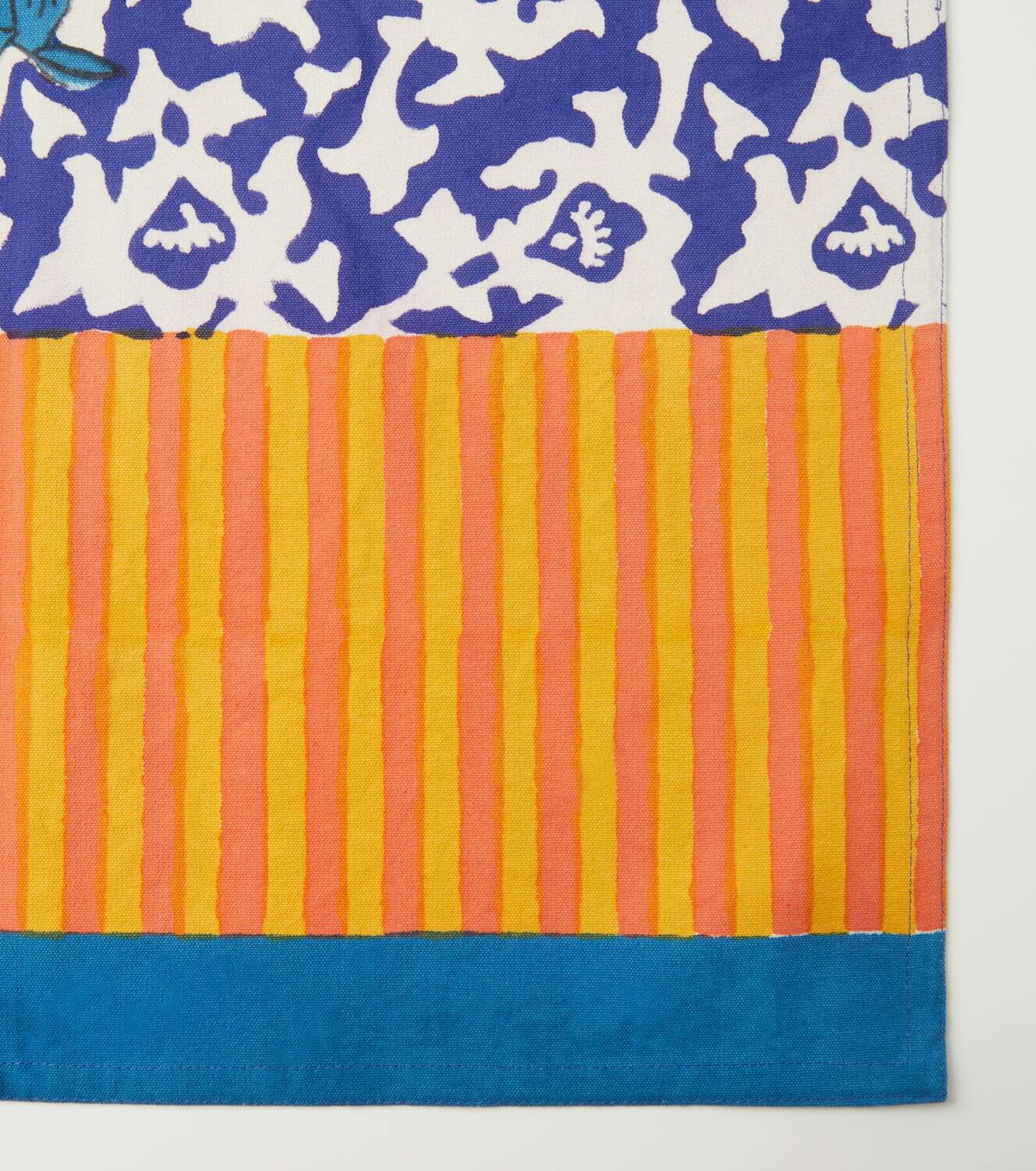 Lisa Corti Arabesque Corolla cotton table runner