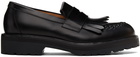 Dries Van Noten Black Tassel Loafers