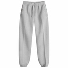 Gucci Men's Tape Brushed Cotton Sweat Pants in Grey Melange