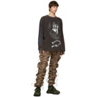 99% IS Brown Reflective Gobchang Lounge Pants