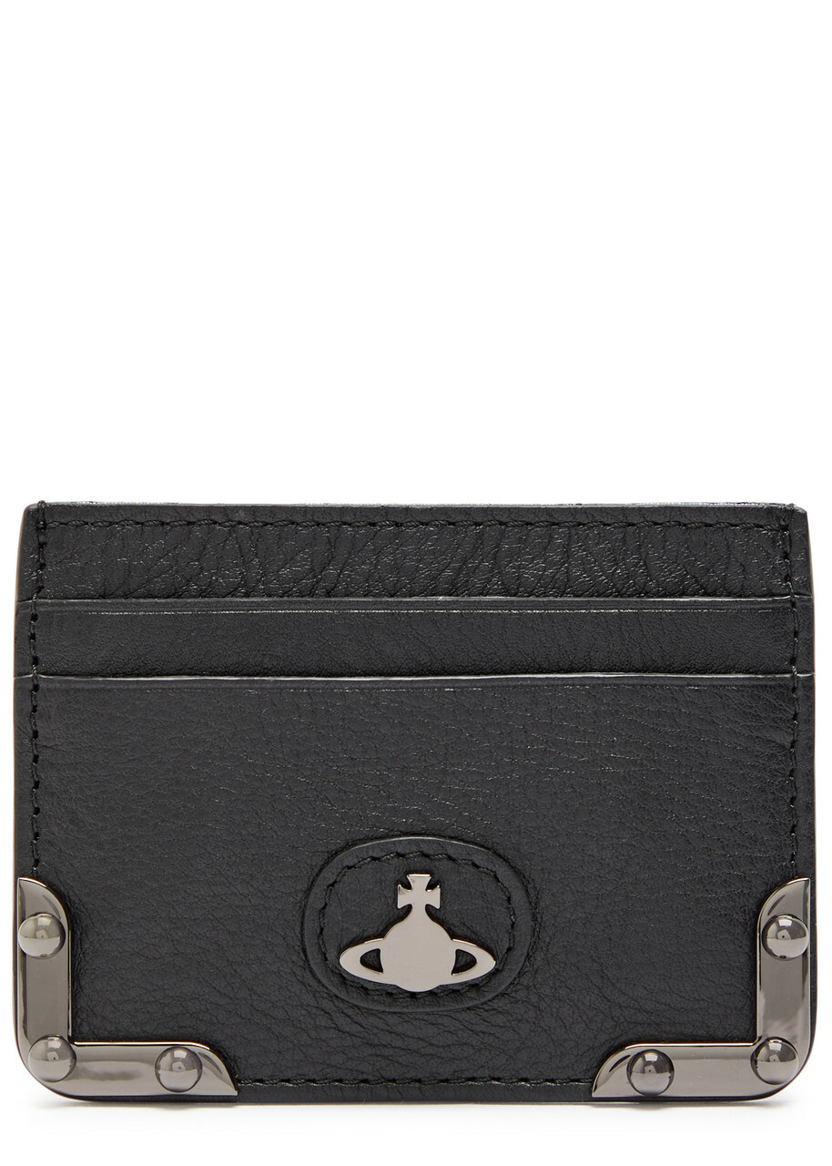 Vivienne Westwood Black Crocodile Envelope Billfold Wallet