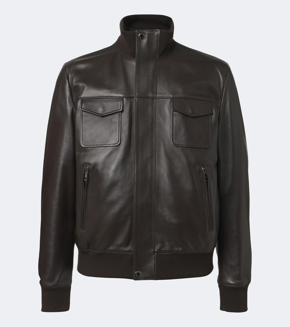 Dolce&Gabbana Leather blouson jacket