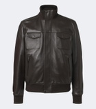 Dolce&Gabbana Leather blouson jacket