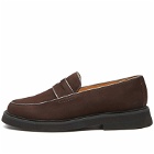A.P.C. Men's Gael Suede Loafer in Brown