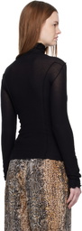 Baserange Black Omato Turtleneck