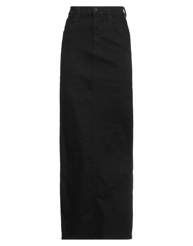 Photo: Mother Womens Denim skirt in Black