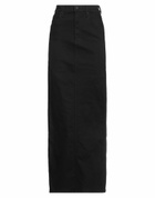 Mother Womens Denim skirt in Black