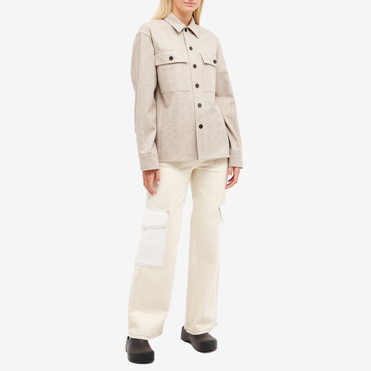 ジャケット・アウター JIL SANDER PLUS OVERSHIRT Jil Sander Women's Plus Overshirt 33 in Ginger Jil Sander