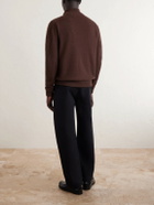 Givenchy - Cashmere Zip-Up Cardigan - Brown