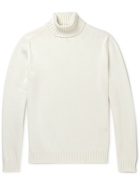 Thom Sweeney - Merino Wool Rollneck Sweater - Neutrals