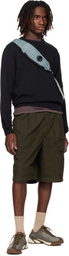 C.P. Company Black Light Fleece Crewneck Sweatshirt
