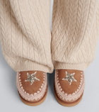 Mou 18 embellished suede ankle boots