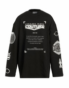 Versace Jeans Couture Mens T-shirt in Black