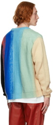 Charles Jeffrey Loverboy Multicolor Mohair Homefront Cardigan