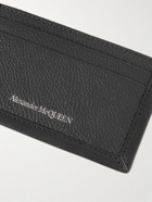 Alexander McQueen - Logo-Print Full-Grain Leather Cardholder