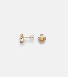 Roxanne First 14kt gold single earring with citrine and peridot