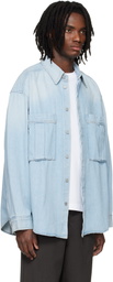 AGOLDE Blue Clark Denim Shirt