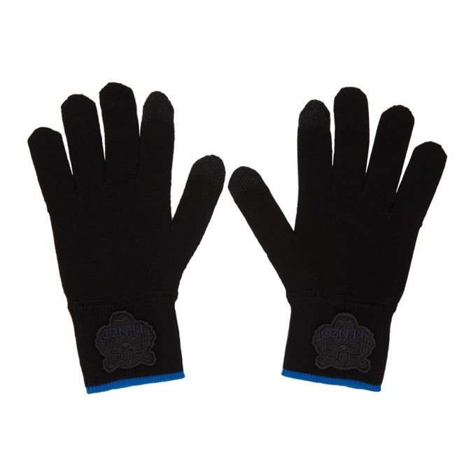 Photo: Kenzo Black Tiger Crest Gloves
