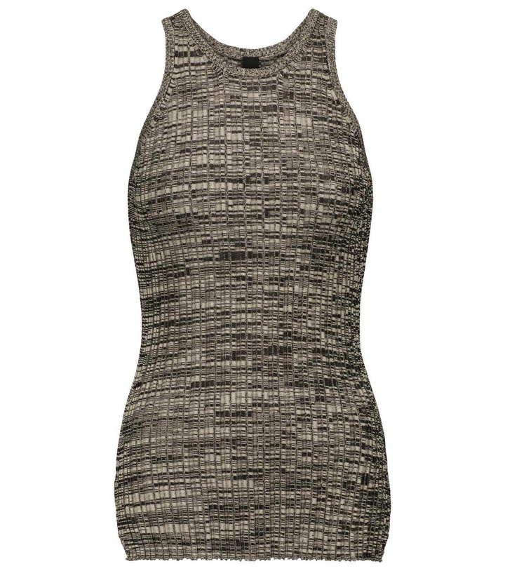 Photo: Petar Petrov Ela ribbed-knit silk tank top