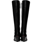 Aeyde Black Hana Cap Nappa Leather Tall Boots
