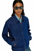 Diesel Coach jacket in rinse denim - Denim Jackets Mens in Blue