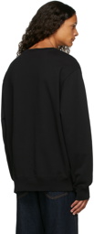 Helmut Lang Black Layer Logo Sweatshirt