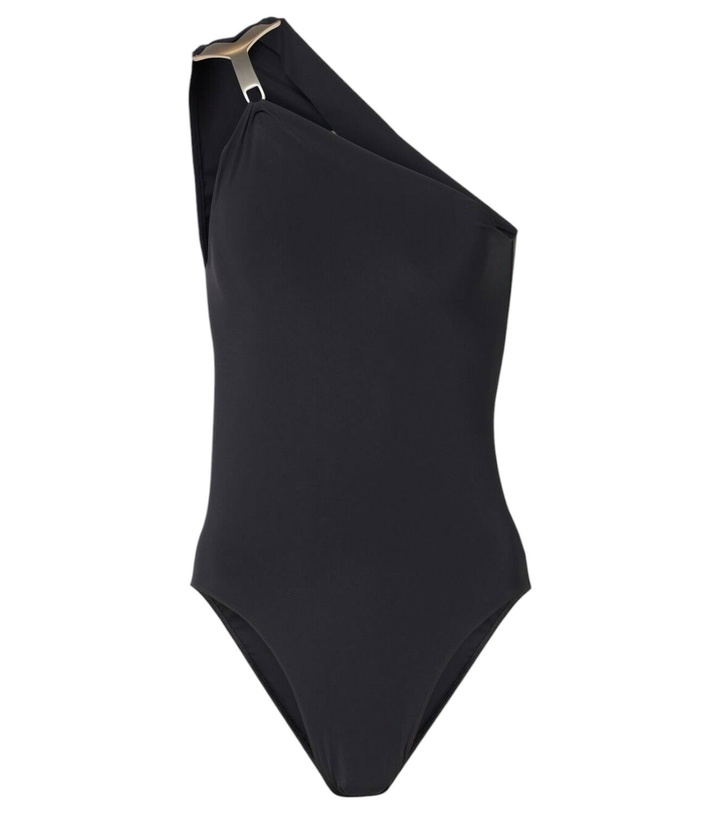 Photo: Rick Owens One-shoulder swimsuit