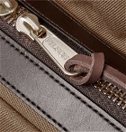 Filson - Original Leather-Trimmed Twill Briefcase - Men - Tan