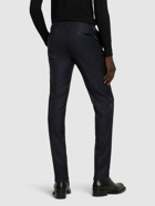 DOLCE & GABBANA - Wool Pinpoint Tuxedo Suit