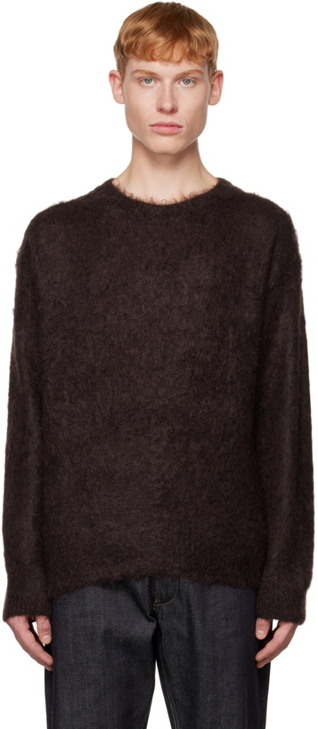 Photo: AURALEE Brown Brushed Sweater