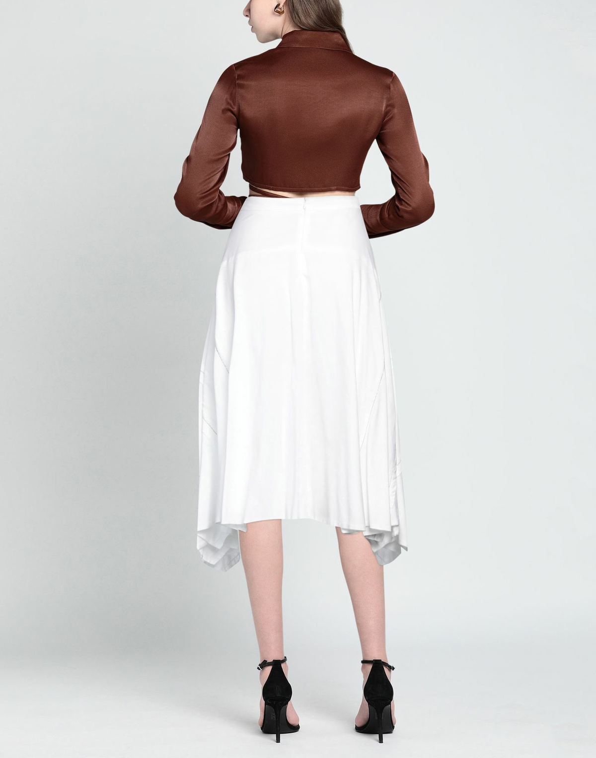 Peserico Womens Midi skirt in White