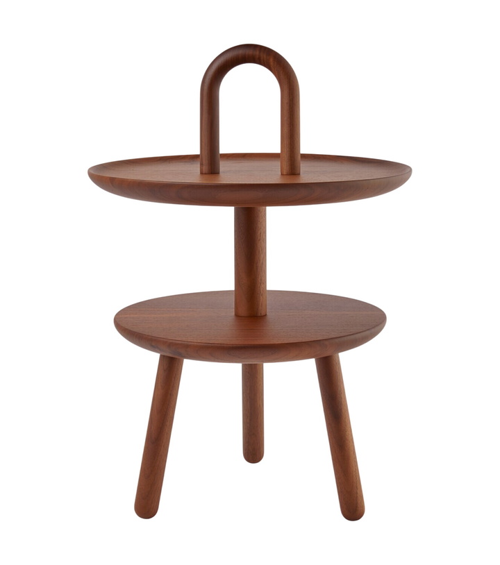 Photo: Cassina Réaction Poétique walnut side table by Jaime Hayon