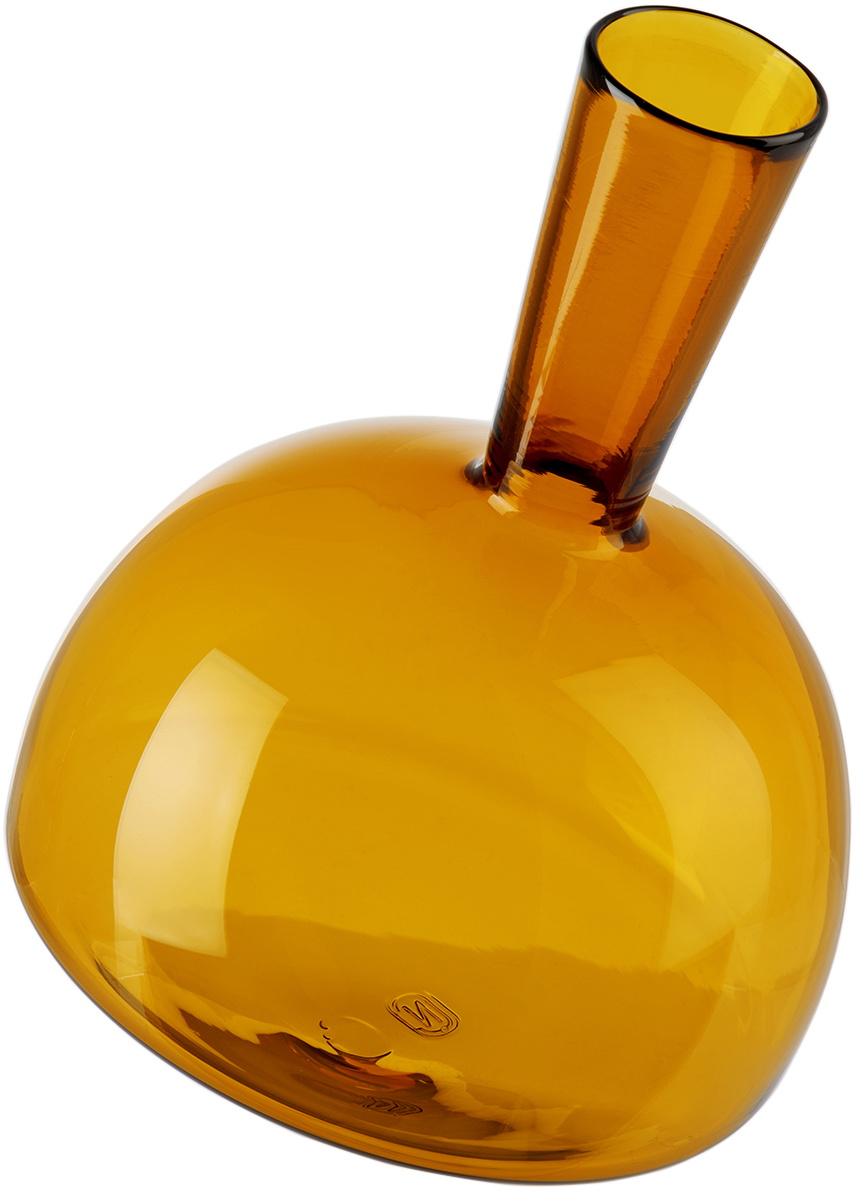 Nate Cotterman SSENSE Exclusive Yellow Low Wobble Flow Decanter