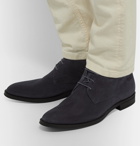 Hugo Boss - Coventry Suede Chukka Boots - Blue
