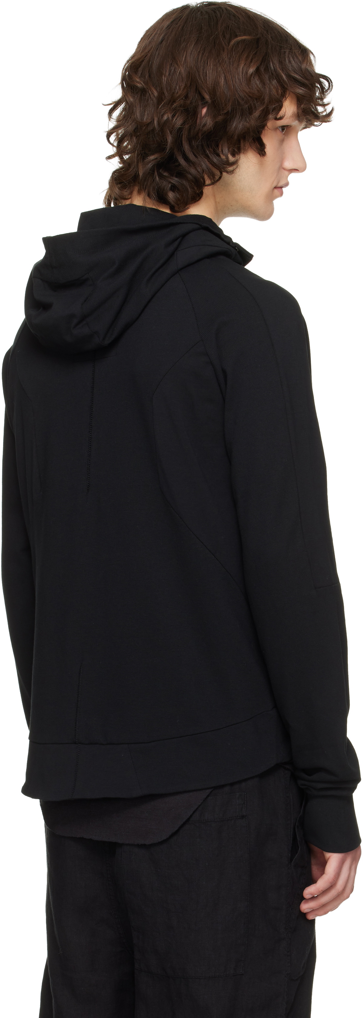 thom/krom Black M SJ 694 Hoodie